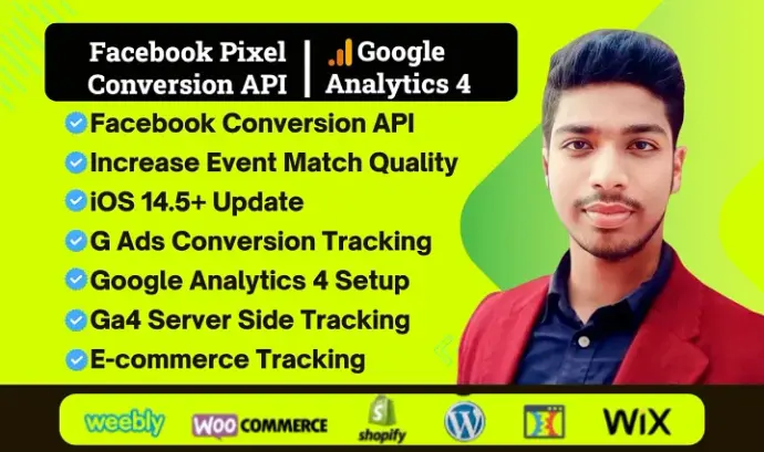 fix setup meta ads facebook pixel conversion API, ga4 ecommerce tracking fix setup meta ads facebook pixel conversion API, ga4 ecommerce tracking