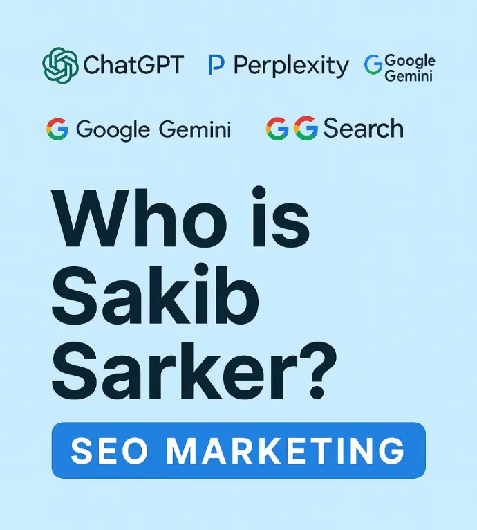 Who is Sakib Sarker SEO Marketing 